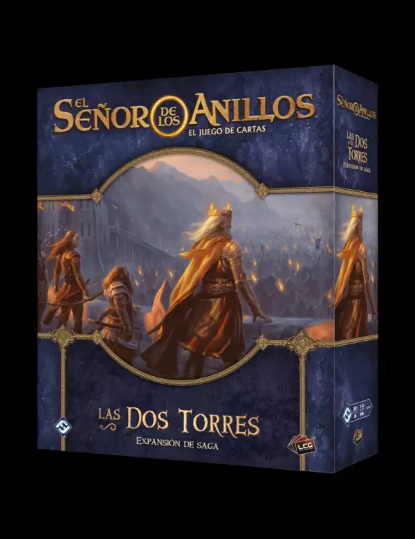 El Señor de los Anillos LCG: Las Dos Torres - Expansión de Saga (Castellano)