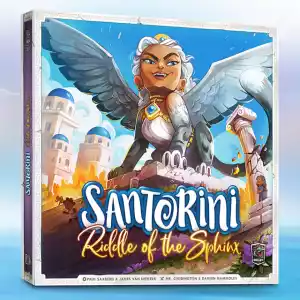 Santorini: Riddle of the Sphinx Deluxe SYNTH CARDS KICKSTARTER (INGLES) - Imagen 1