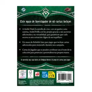 Arkham Horror LCG André Patel Mazo de investigador - Imagen 5