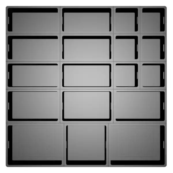 zacabox (pack de 5 bandejas)