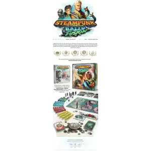 STEAMPUNK RALLY FUSION ATOMIC DELUXE  KICKSTARTER - Imagen 3