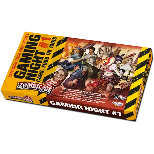 Zombicide Gaming Night #1: Coches, comida o armas