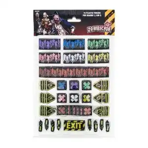 Fichas Y Marcadores De Pl&aacute;stico - Zombicide - Imagen 2