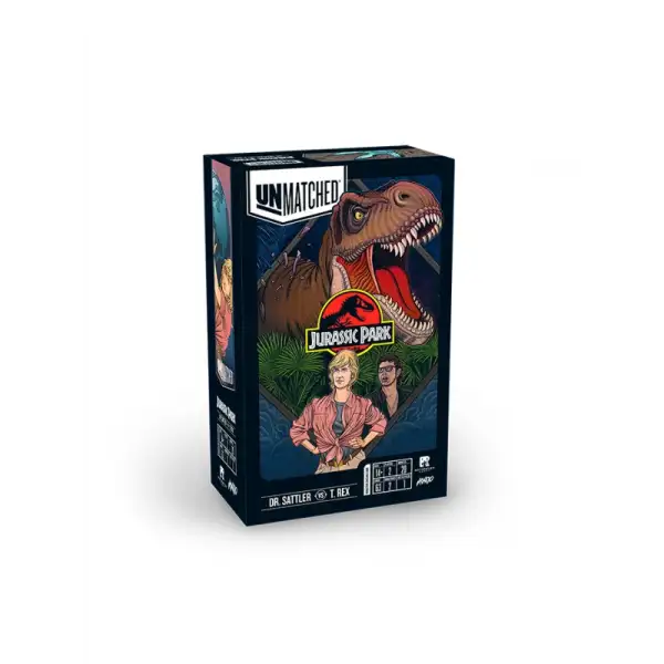 Unmatched Unmatched Jurassic Park Park Dr Sattler Vs T-Rex Juego De Mesa En Inglés