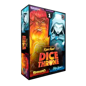 B&aacute;rbaro Vs Elfa Lunar - Dice Throne - Imagen 1