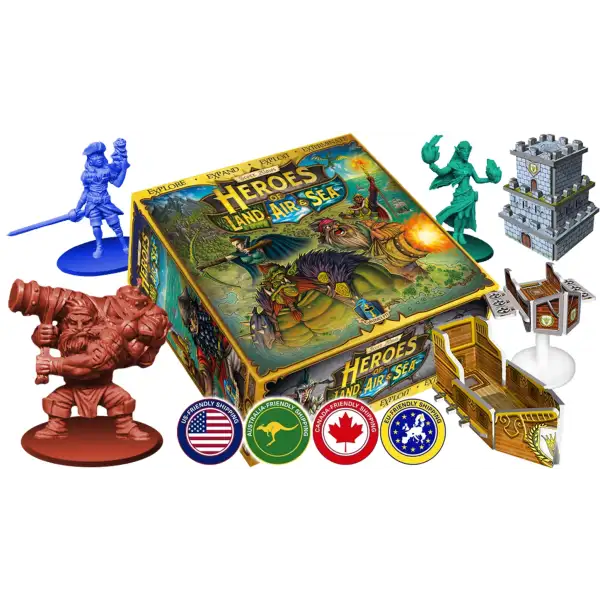 HEROES OF LAND, AIR &amp; SEA (version KS)