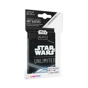 Card Back Black - Art Sleeves - Star Wars Unlimited - Imagen 2