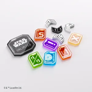 STAR WARS™: UNLIMITEDPREMIUM TOKENS PRO set of 55 - Imagen 1