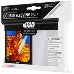 Unlimited Art Sleeves Double Luke Skywalker - Gaming Accesories SW Unlimited - Imagen 3