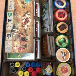 Inserto compatible con Splendor+Cities of Splendor (Montado) - Imagen 3